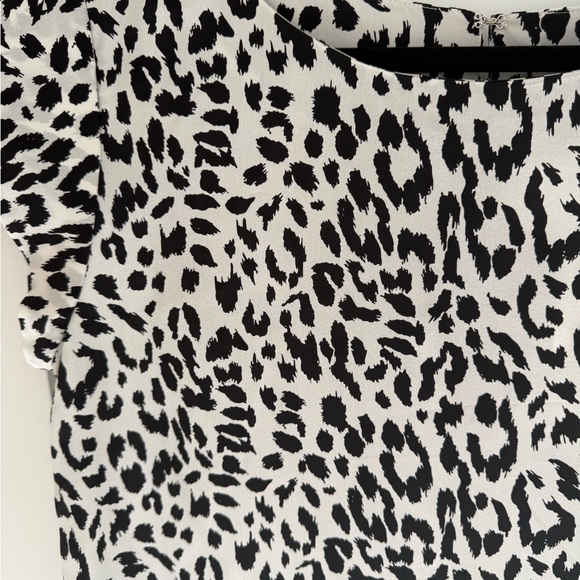 NWT-Joie Silk Leopard Print Dress, Sz M - Picture 7 of 7